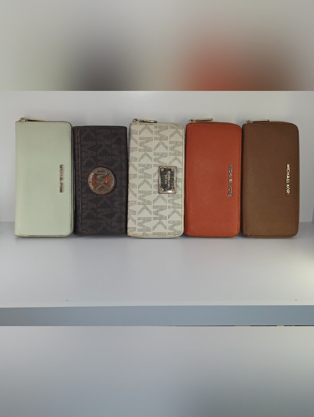 Michael Kors Bundle Of 5 Classic Wallets (Clearance Sale)